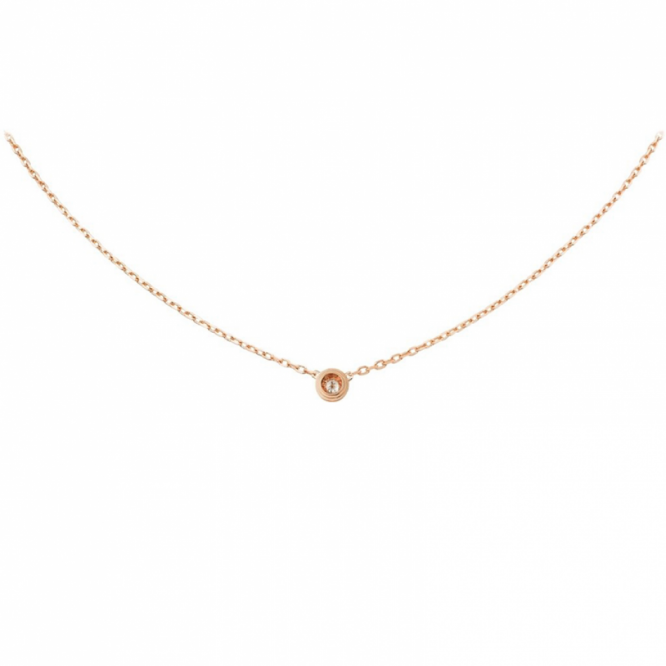 Cartie DIAMANTS LÉGERS NECKLACE, LM ディアマン レジェ ネックレス、LM